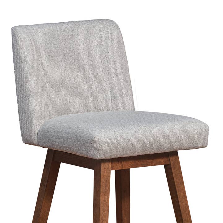 Armen Living - Wholesale Stool - Isabella Modern Upholstered Wood Swivel Barstool39