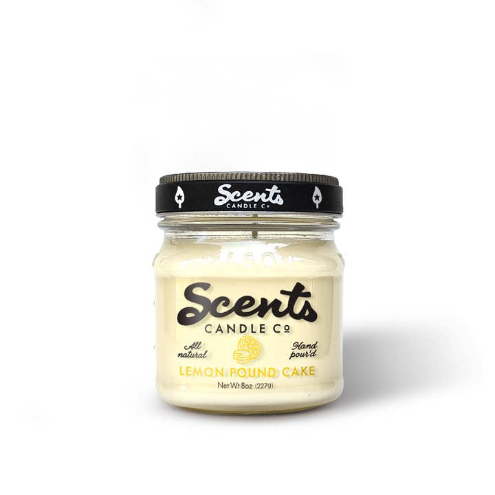 Scents Candle Co - Wholesale Jar/Filled Candle - Scents Candle Co. Lemon Pound Cake Soy Wax Candles3