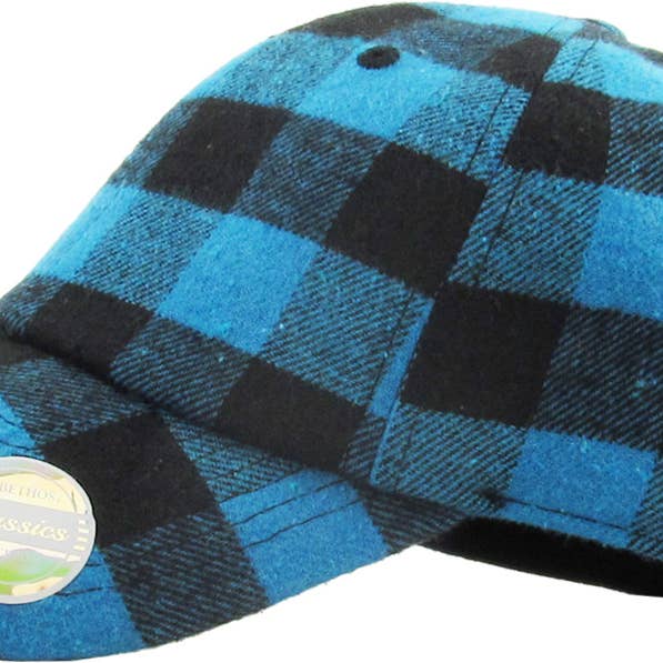 KBETHOS - Wholesale Baseball Cap - Unisex - Plaid Baseball Cap