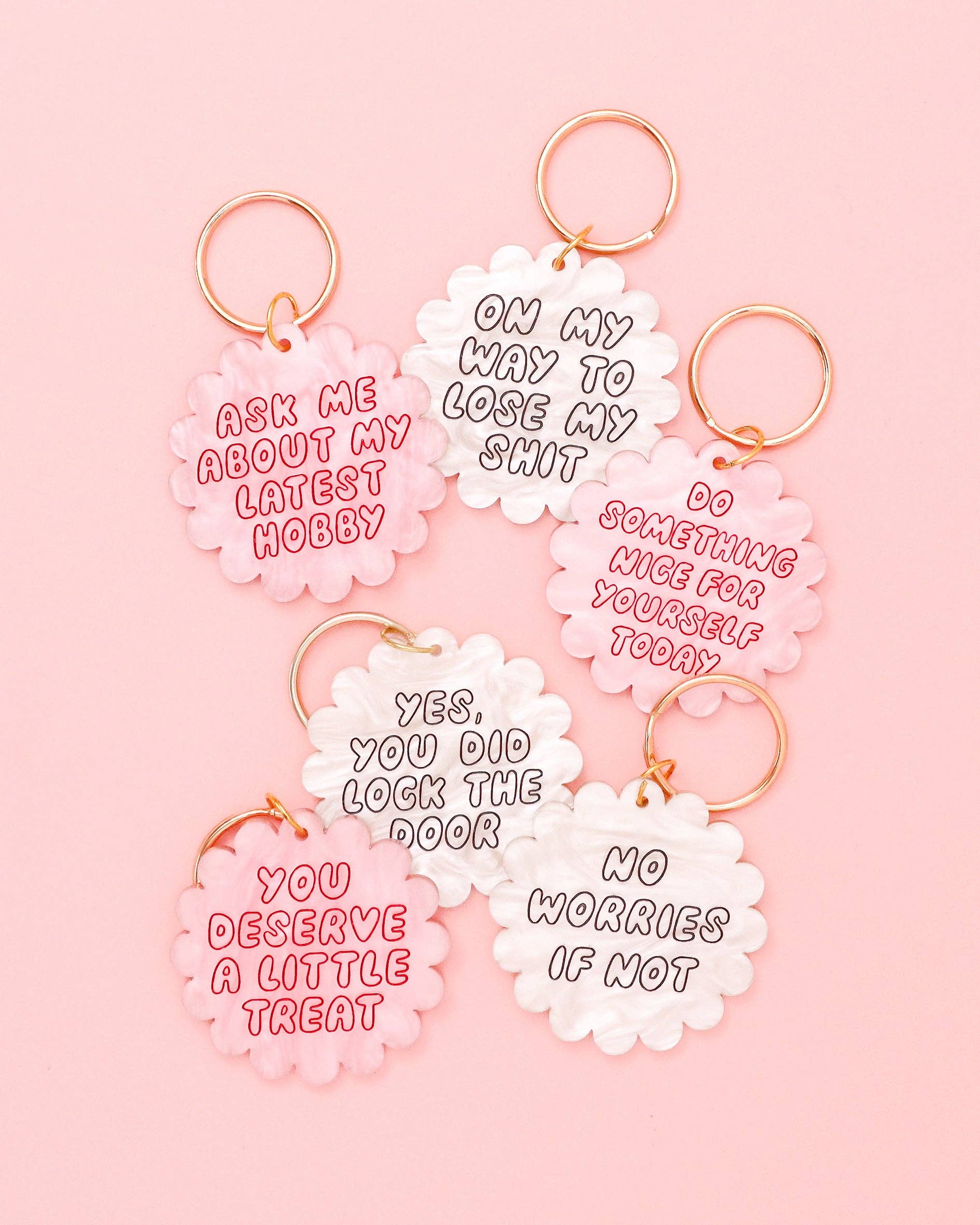 Oh, Laura - Wholesale Keychain - Women's - Acrylic keyring - do something nice for yourself today5