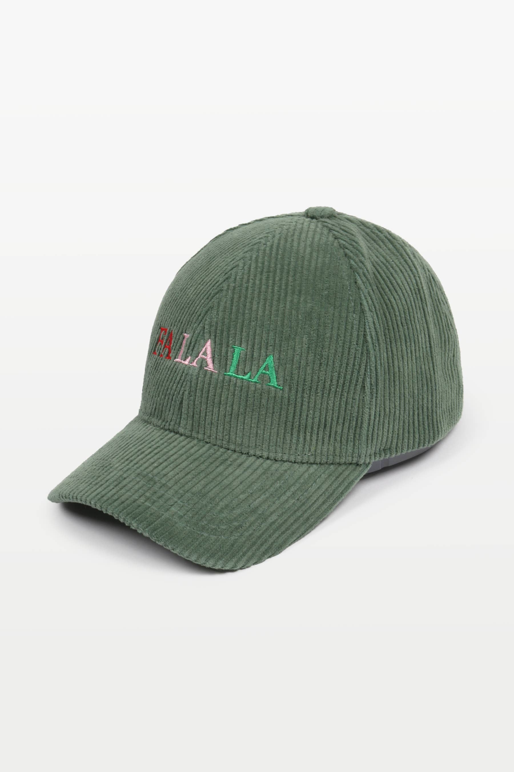 David And Young - Wholesale Baseball Cap - Women's - FALALA Christmas Embroidery Corduroy Baseball Cap5