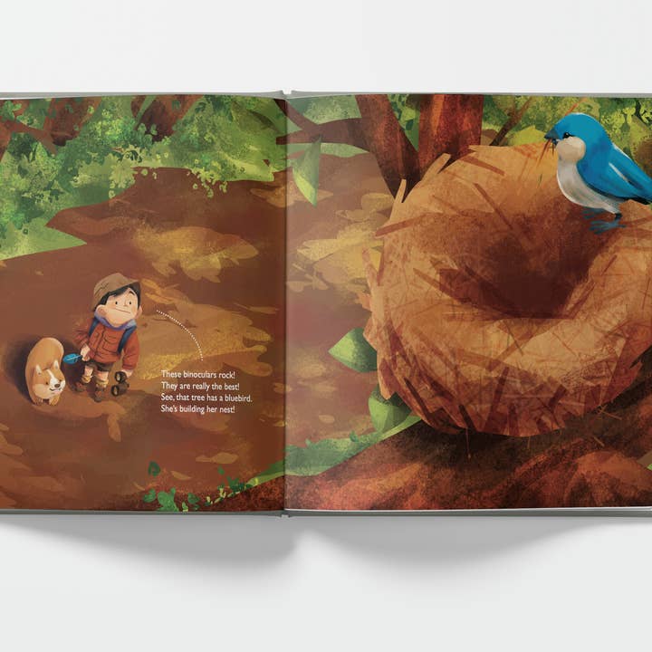 Lychee Press - Wholesale Preschool Book (3-5) - Let’s Go on a Hike! A Mindfulness Nature Picture Book4