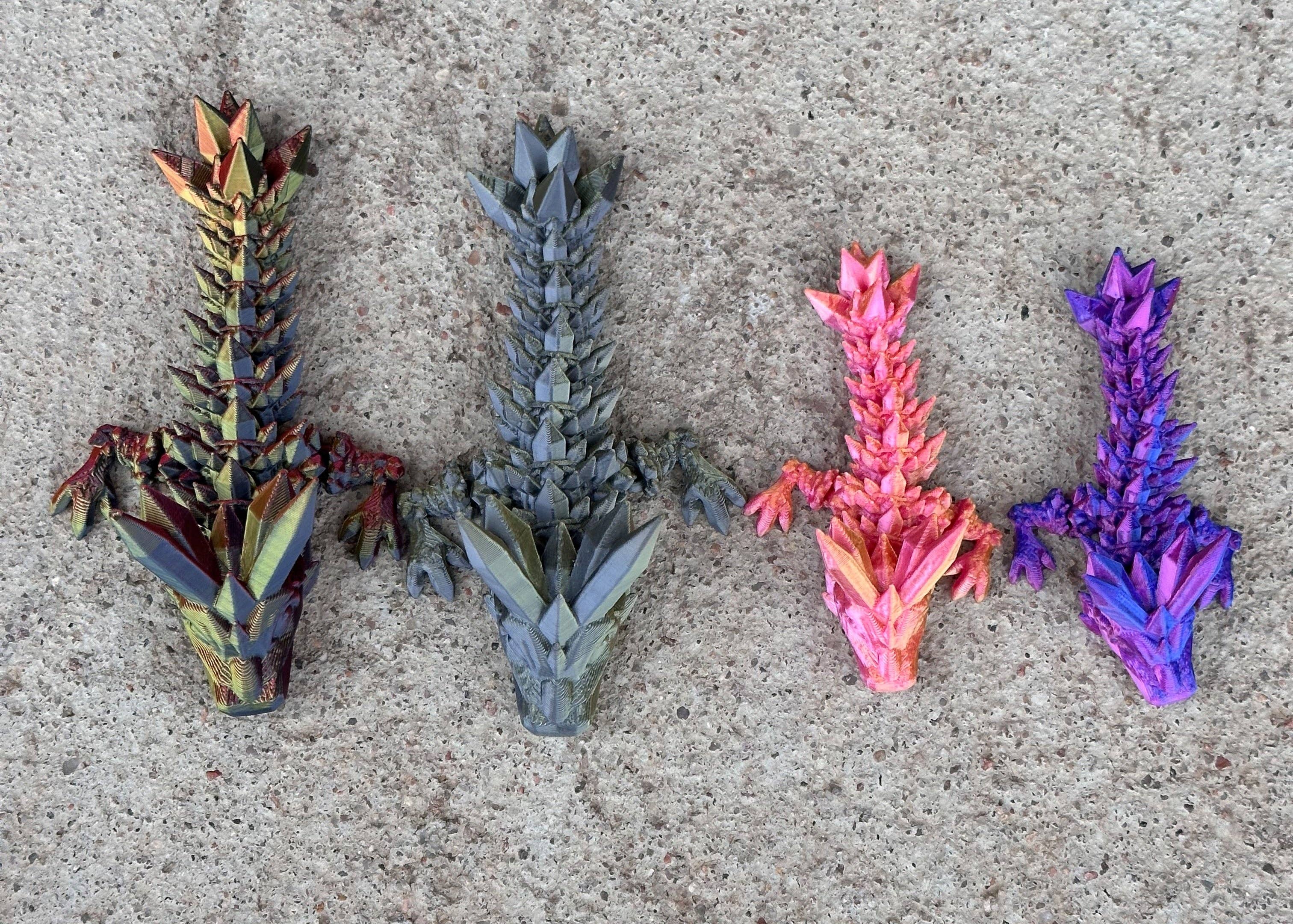 LNZ Custom Design - Wholesale Fidget Toy - Kids - Tadpole Crystal Dragon4