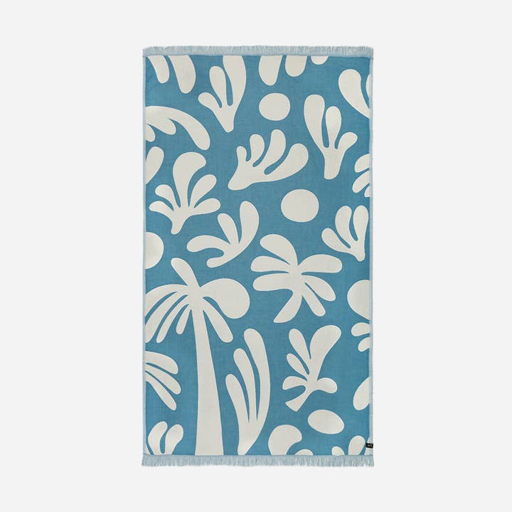 Kingston Driftweave Turkish Towel - Lagoon for wholesale by Slowtide