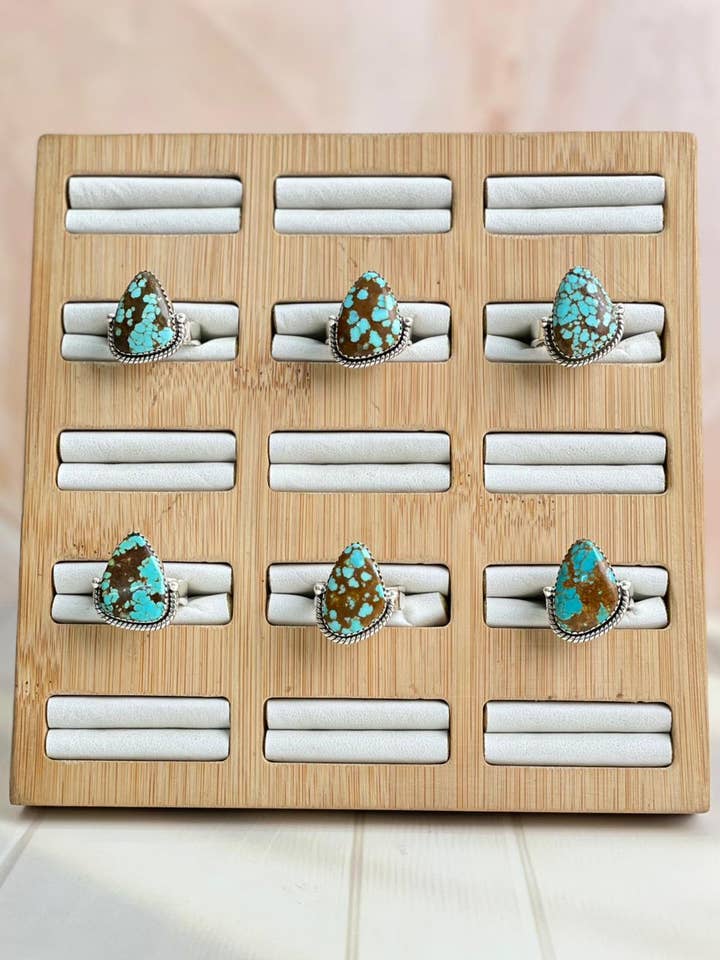 Mine 8 Tumble Slab Rings for wholesale by Krush Kandy