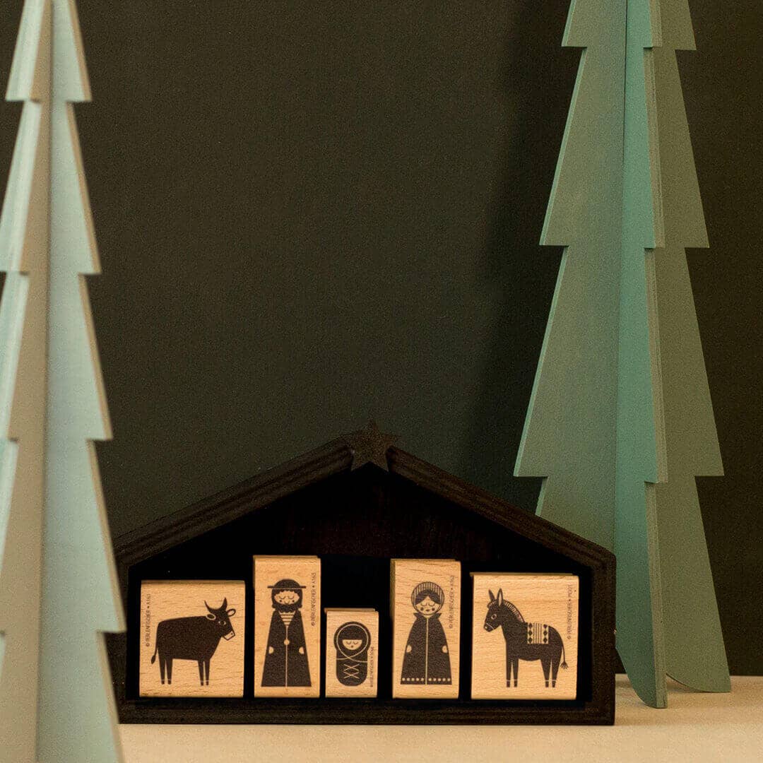 Perlenfischer - Vente Tampon encreur/décoratif - 1x Ensemble de tampons | Crèche3