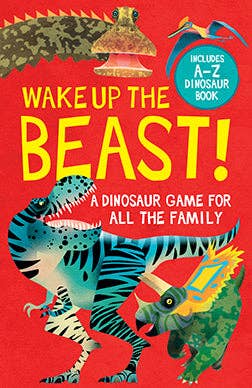 Insight Editions - #1 Pop Culture Publisher - Wholesale Card Game - Wake Up The Beast! A dinosaur game for the family+80pg book1