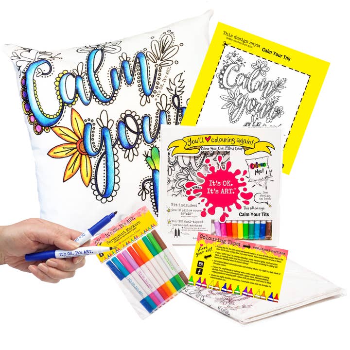 It's OK. It's ART. - Wholesale DIY Craft Kit - Top 10 Sweary: Super Sassy Pack4