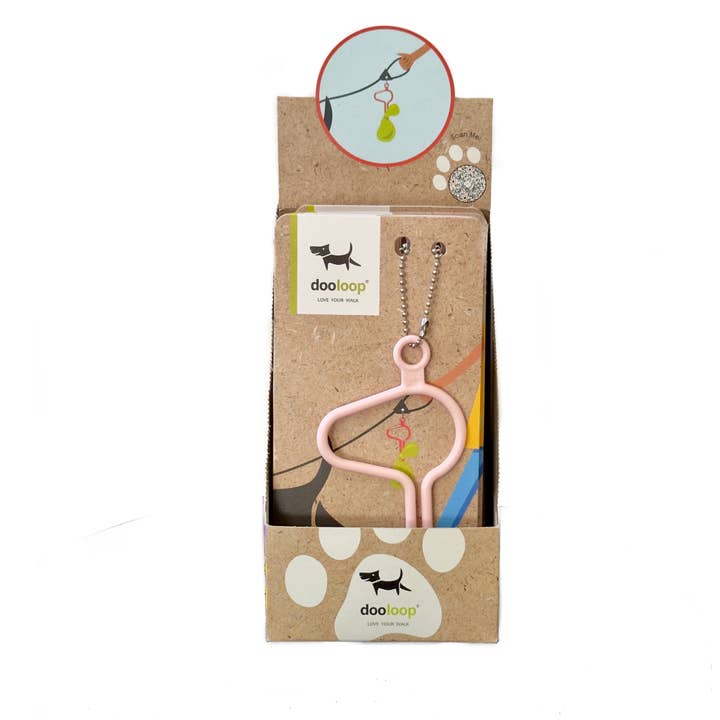 The dooloop by Houndswag LLC - Wholesale Pet Poop Bag Dispenser - Millennial Pink Dooloop POP Box1