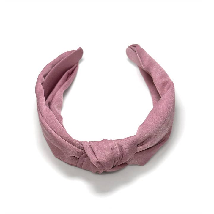 Knotted Fabric Headband – Soft Twisted Top Hair Accessory for wholesale by Rainbow Unicorn Birthday Surprise