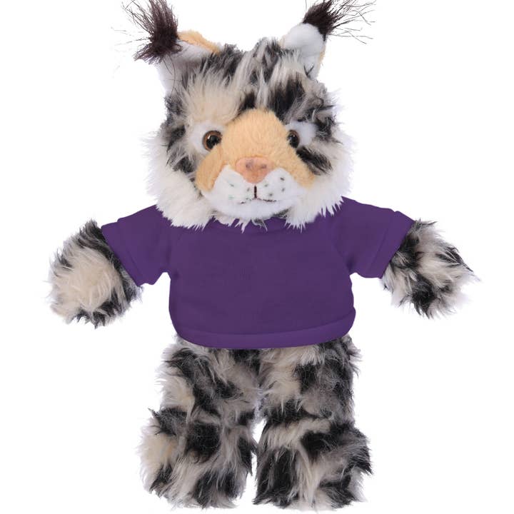 Plushland - Wholesale Stuffed/Plush Toy - Kids & Baby - Plush Wild Cat Bean Bag animal 8"4