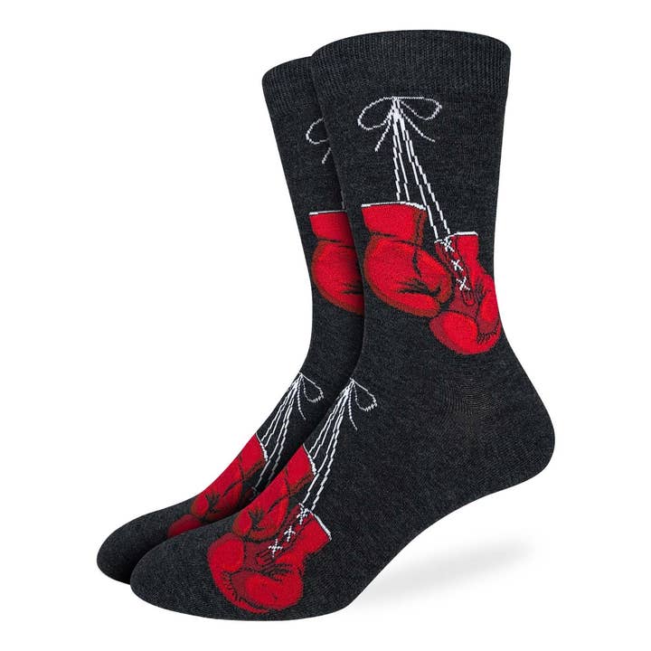 Good Luck Sock - Wholesale Socks - Men's - Men's Boxing Gloves Socks
