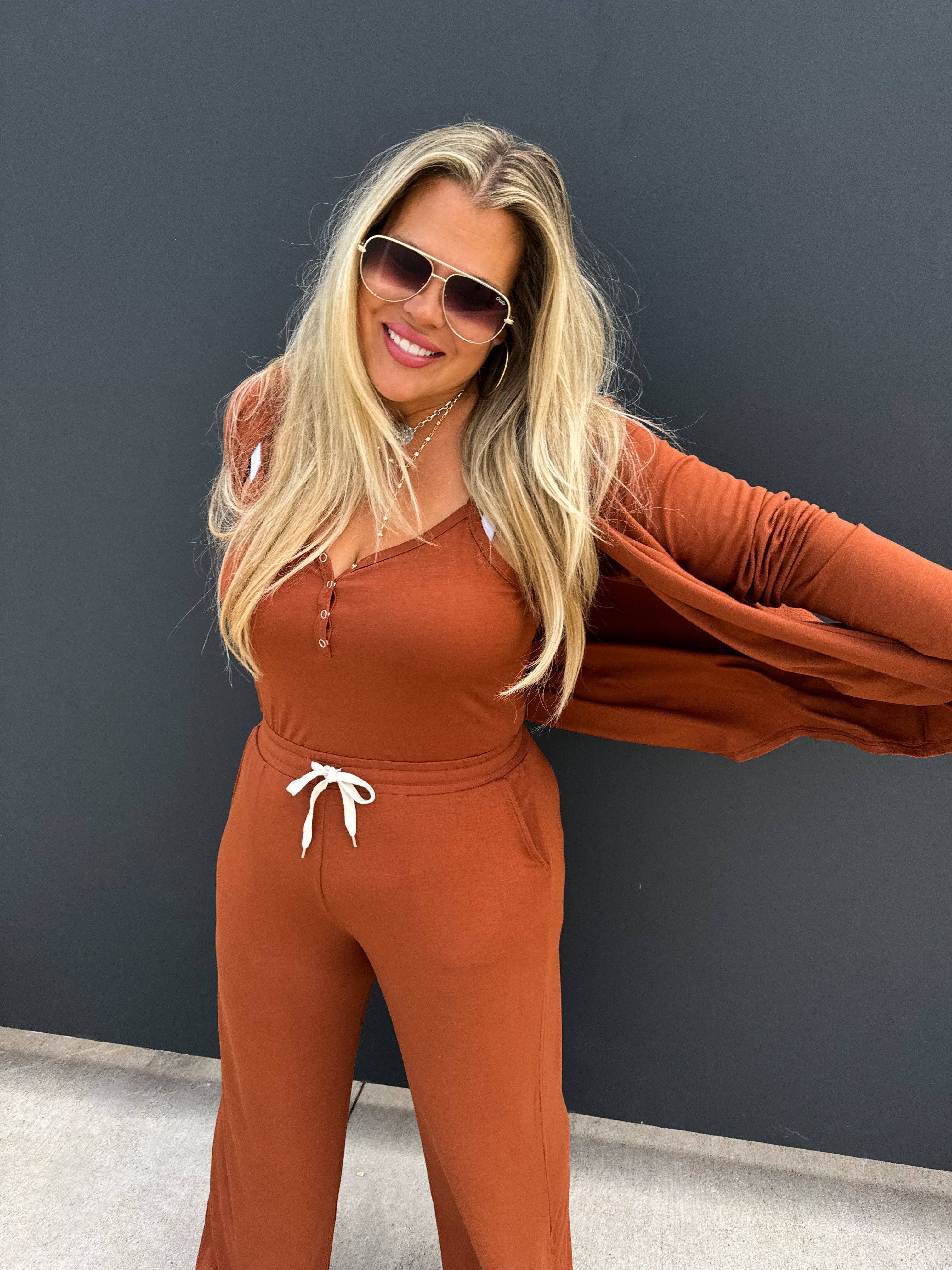 BLAKELEY - Wholesale Lounge Set - Women's - SOFT LANDING ROMPER & CARDIGAN SET25