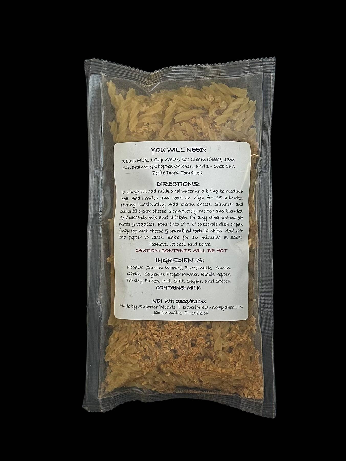 Superior Blends - Wholesale Dried Spice Mix - Texas Ranch Casserole Mix 1
