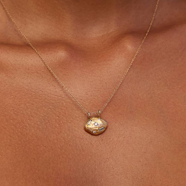 Agapée Jewelry - Wholesale Pendant/Charm Necklace - Pépi Necklace | Jewelry Gold Gift Waterproof