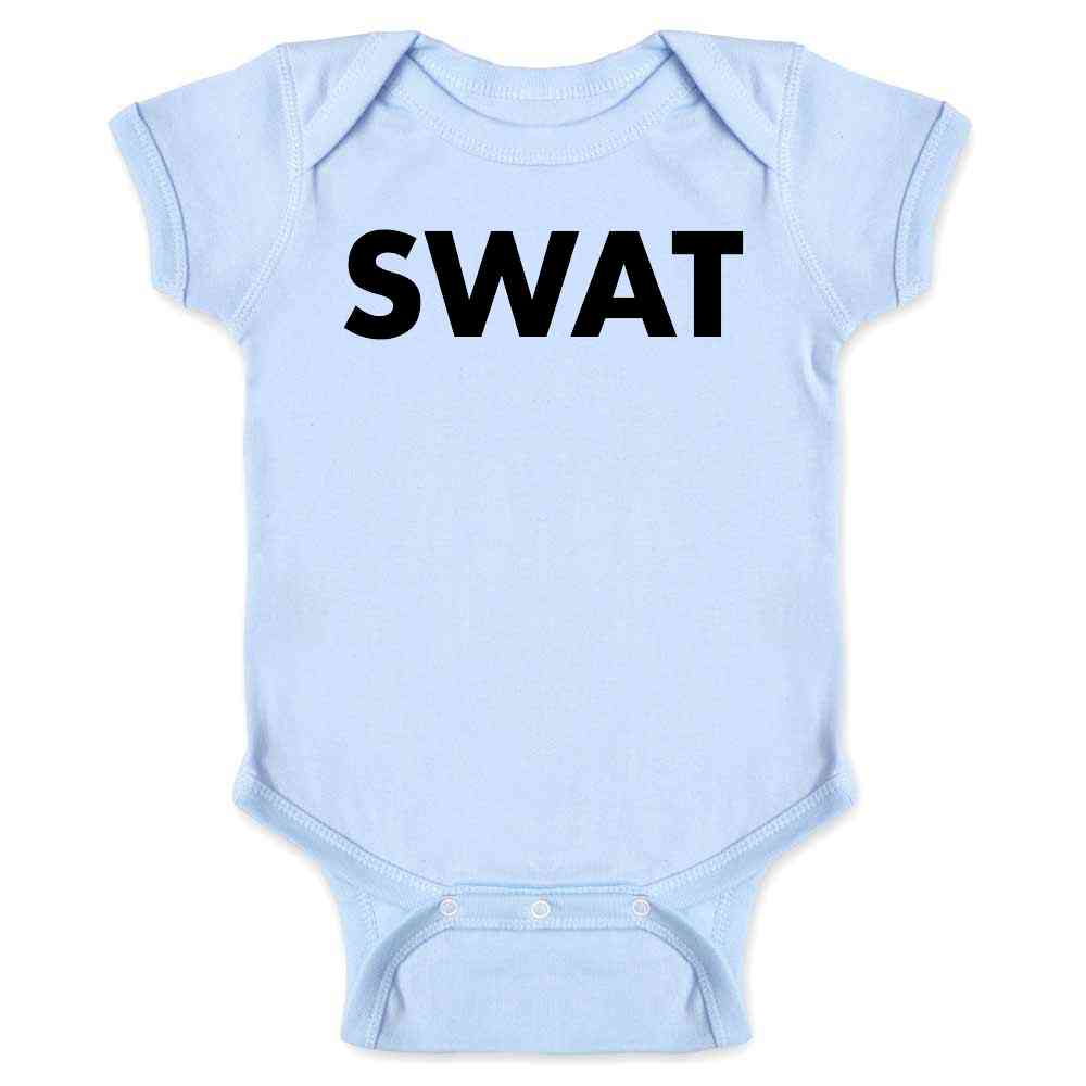 Pop Threads - Vente Body (sans pieds) – bébé - Body pour bébé SWAT Team Police Classic Cosplay Staff0