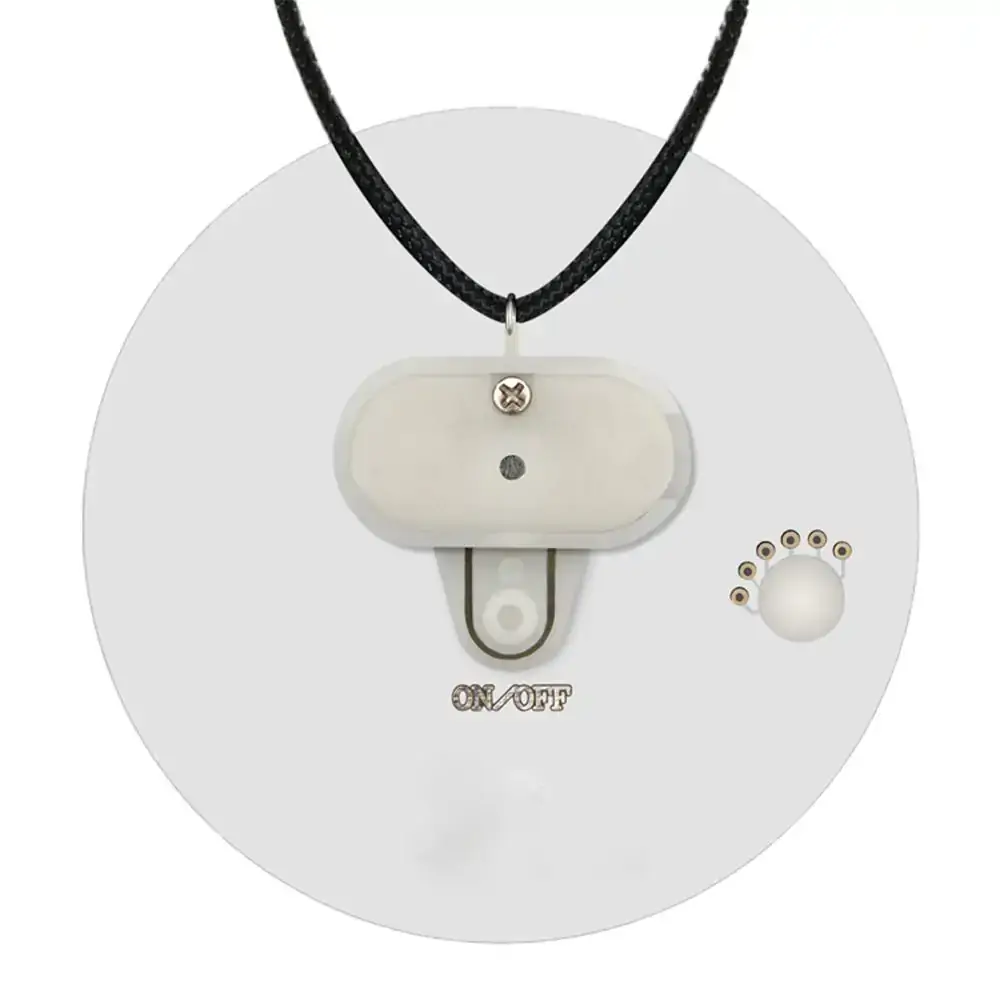 Blinkee.com, LLC – wholesale Pendant/charm necklace – Flashing Haunted House Necklace2