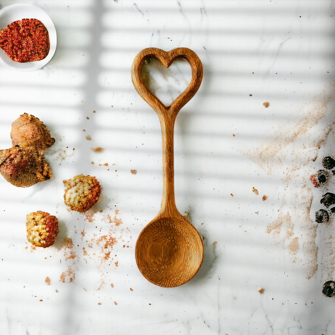 194 Craft House - Wholesale Keukenlepel - Handgesneden houten hartlepel - woondecoratie en cadeaus3