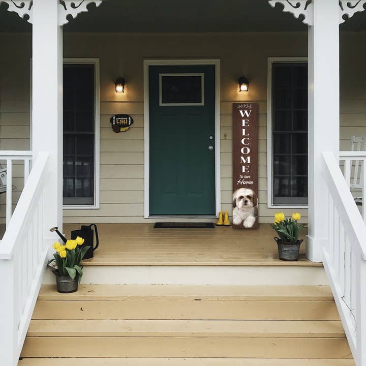 E&S Pets - Wholesale Sign - Shih Tzu Welcome sign