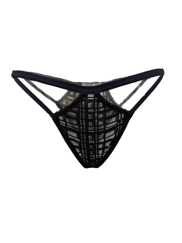 Inca Trail Strappy Tanga for wholesale by Carol Coelho Intimates