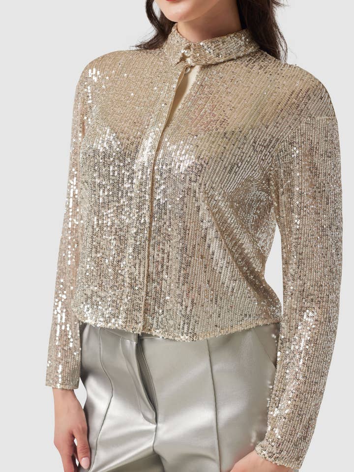 Closet London Cropped Shirt B9845 for wholesale by Closet London