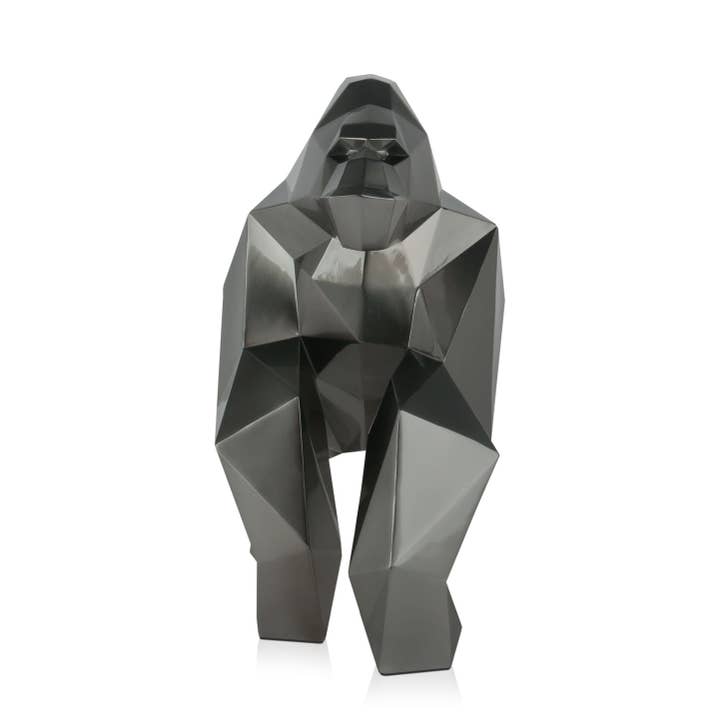 ADM Home Decoration - Wholesale Sculpture - 'Faceted Gorilla' Resin Sculpture9