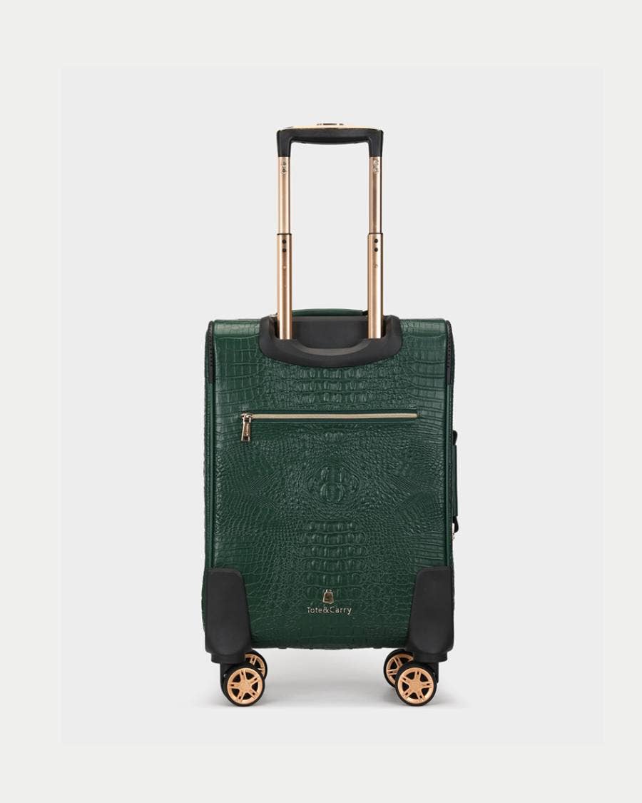 Tote&Carry - Wholesale Luggage - Apollo 2 Suitcase 2 Piece Set in Emerald Green11