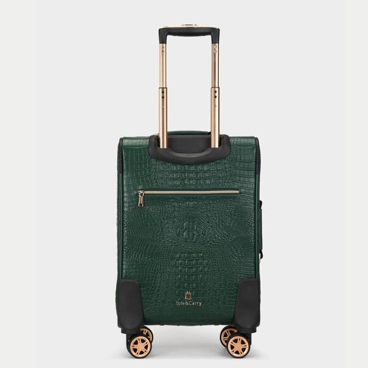 Tote&Carry - Wholesale Luggage - Apollo 2 Suitcase 2 Piece Set in Emerald Green11