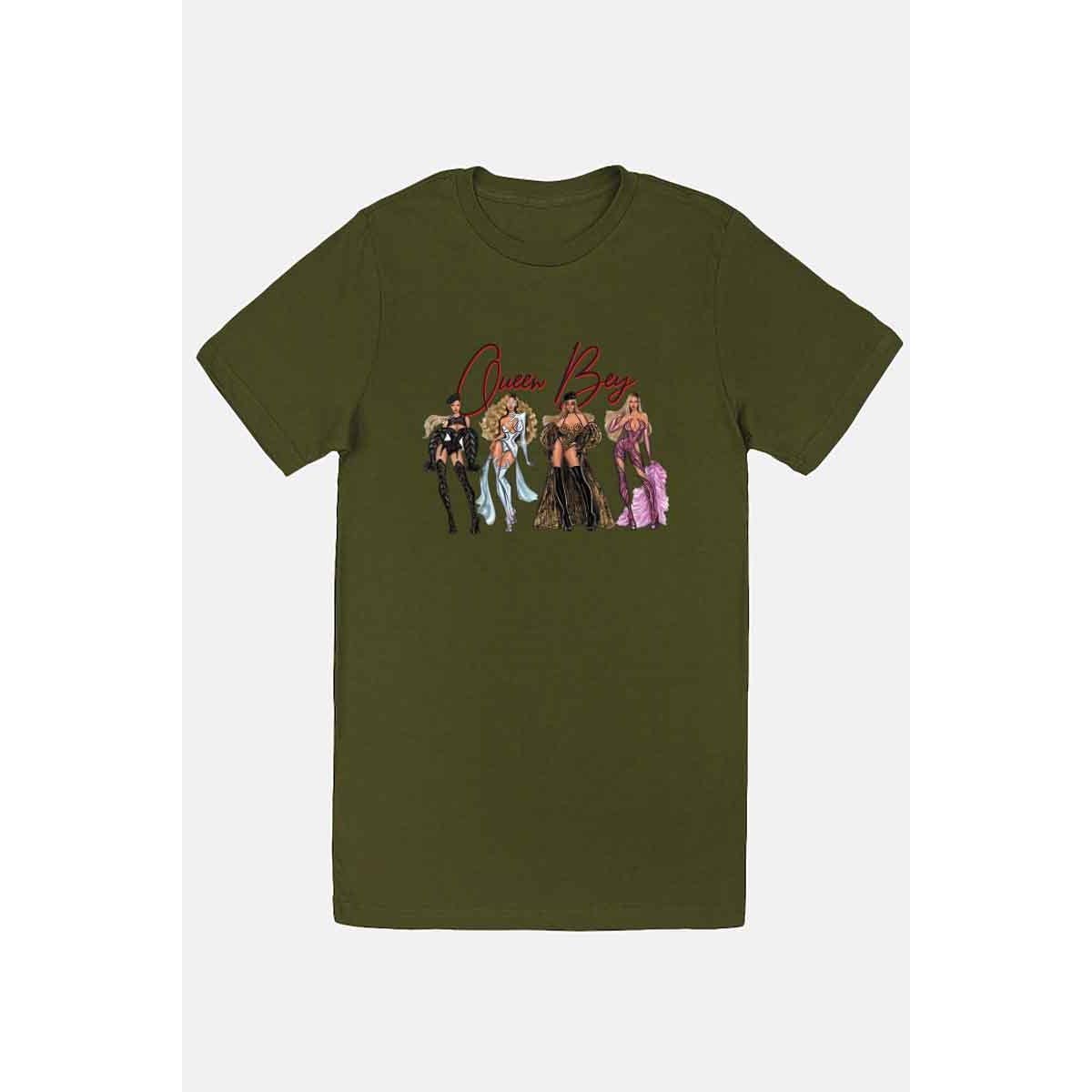 crashangel.us - Wholesale Screen Printed T-Shirt - Women's - QUEEN BEY WOMEN GRAPHIC TEE3