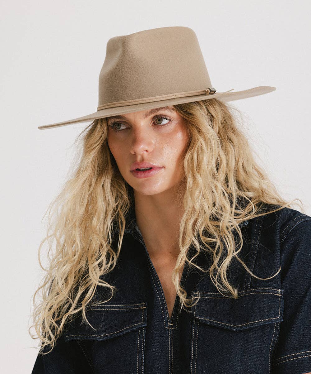 Gigi Pip – Fedora - Mulher por atacado – Emery Teardrop Fedora14