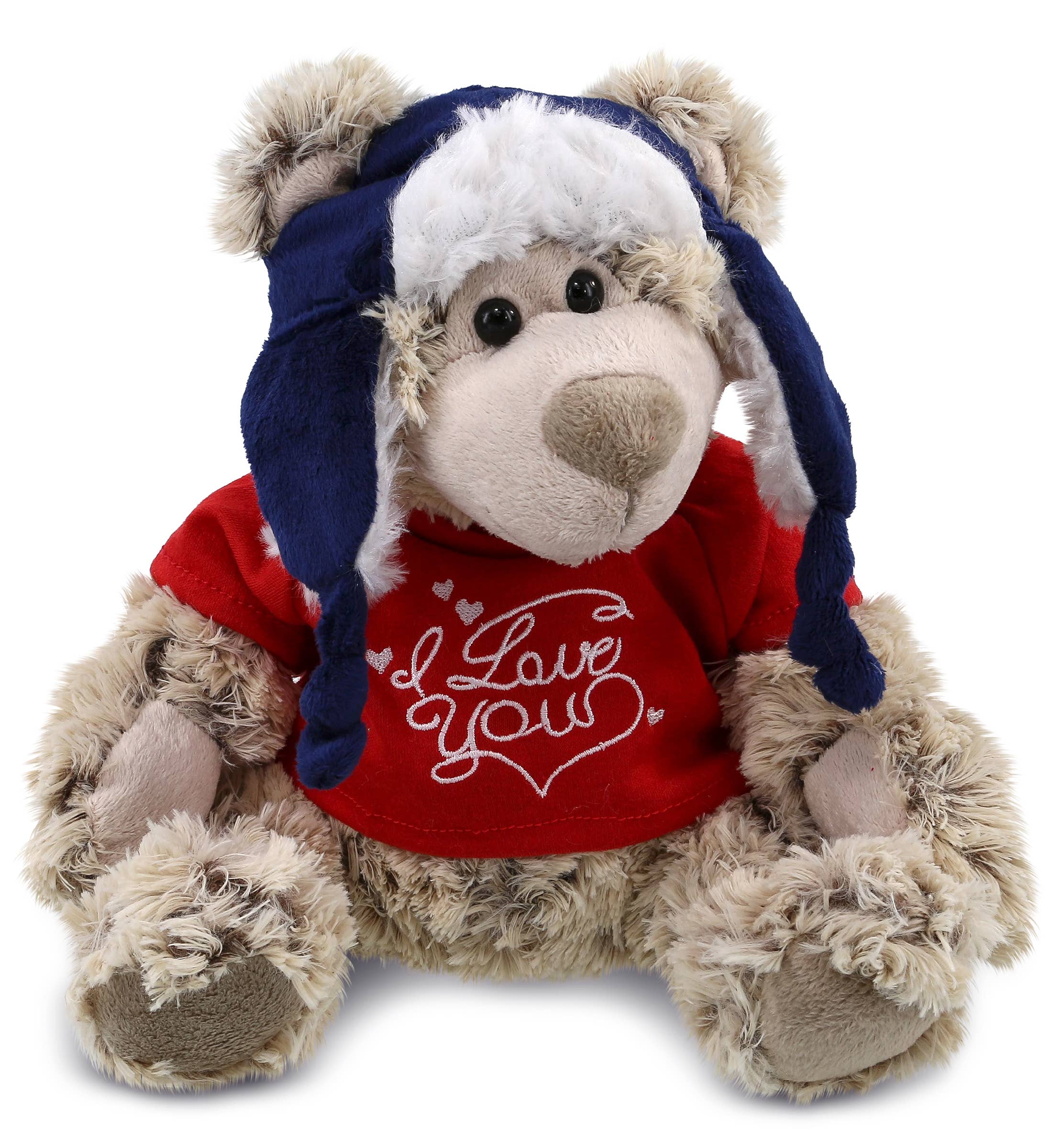 Cota Global - Wholesale Stuffed/plush toy – Kids & baby - Super Soft Plush Polar Bear with I Love You Shirt