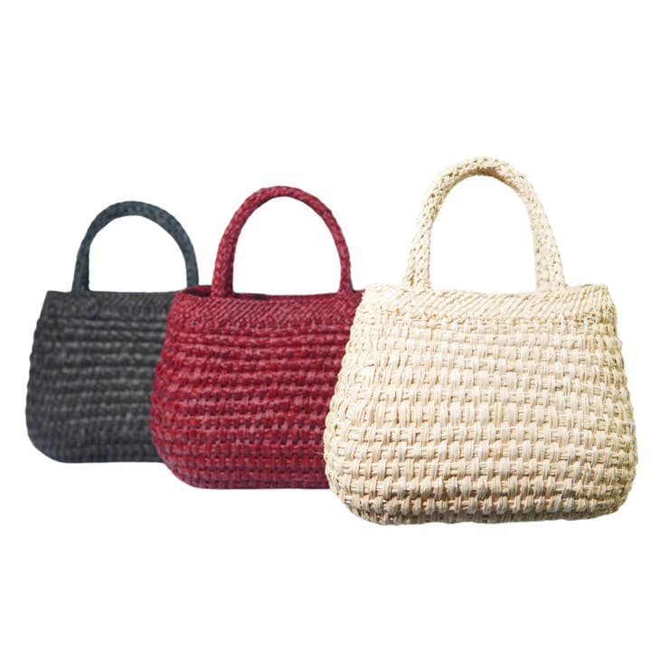 Mala de Mão 'Luxe' Pipon Tecido à Mão em Palma de Iraca por atacado de Casa Bonita