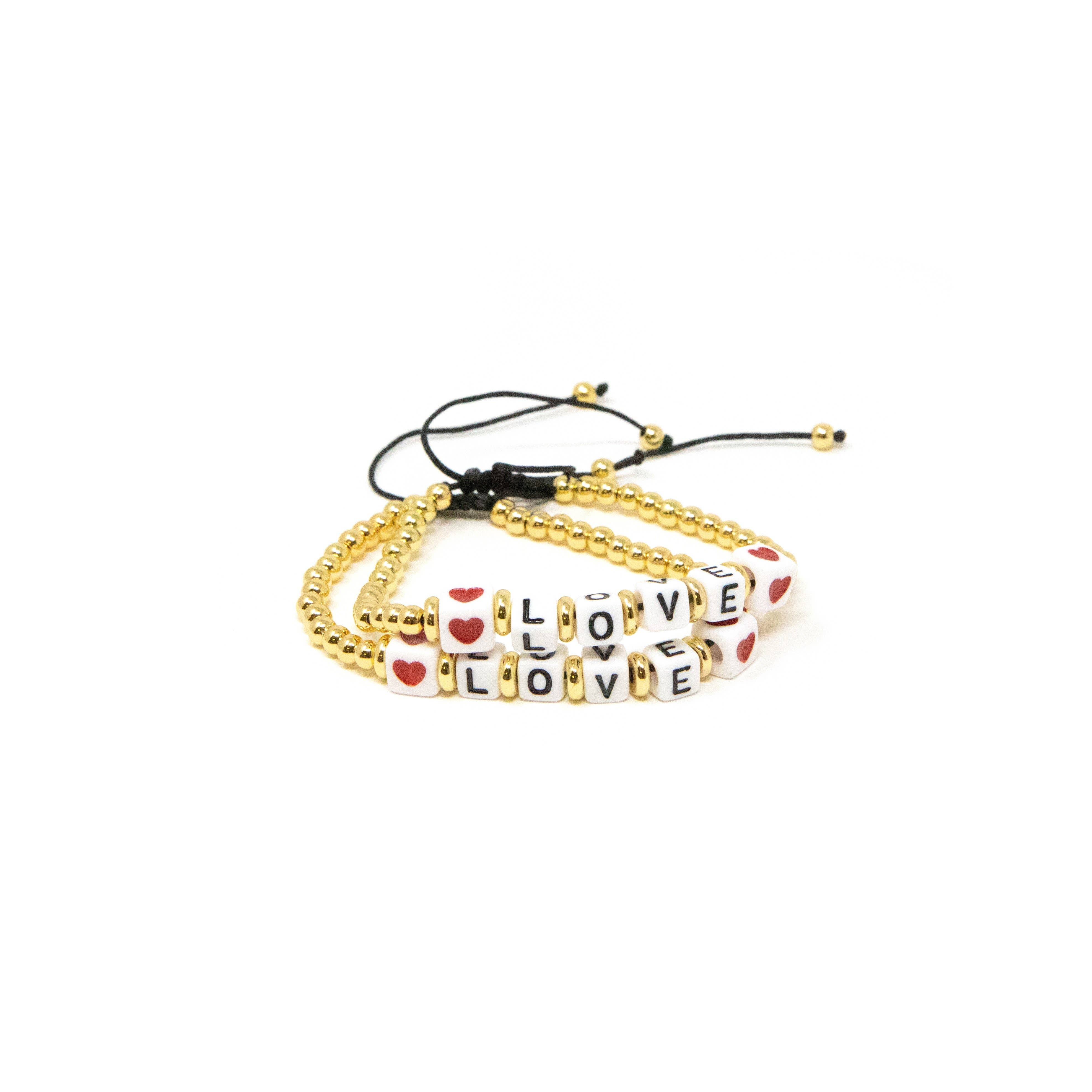 The Sis Kiss - Venta al por mayor Pulsera de cuentas - Pulseras Mantra ajustables con cuentas6