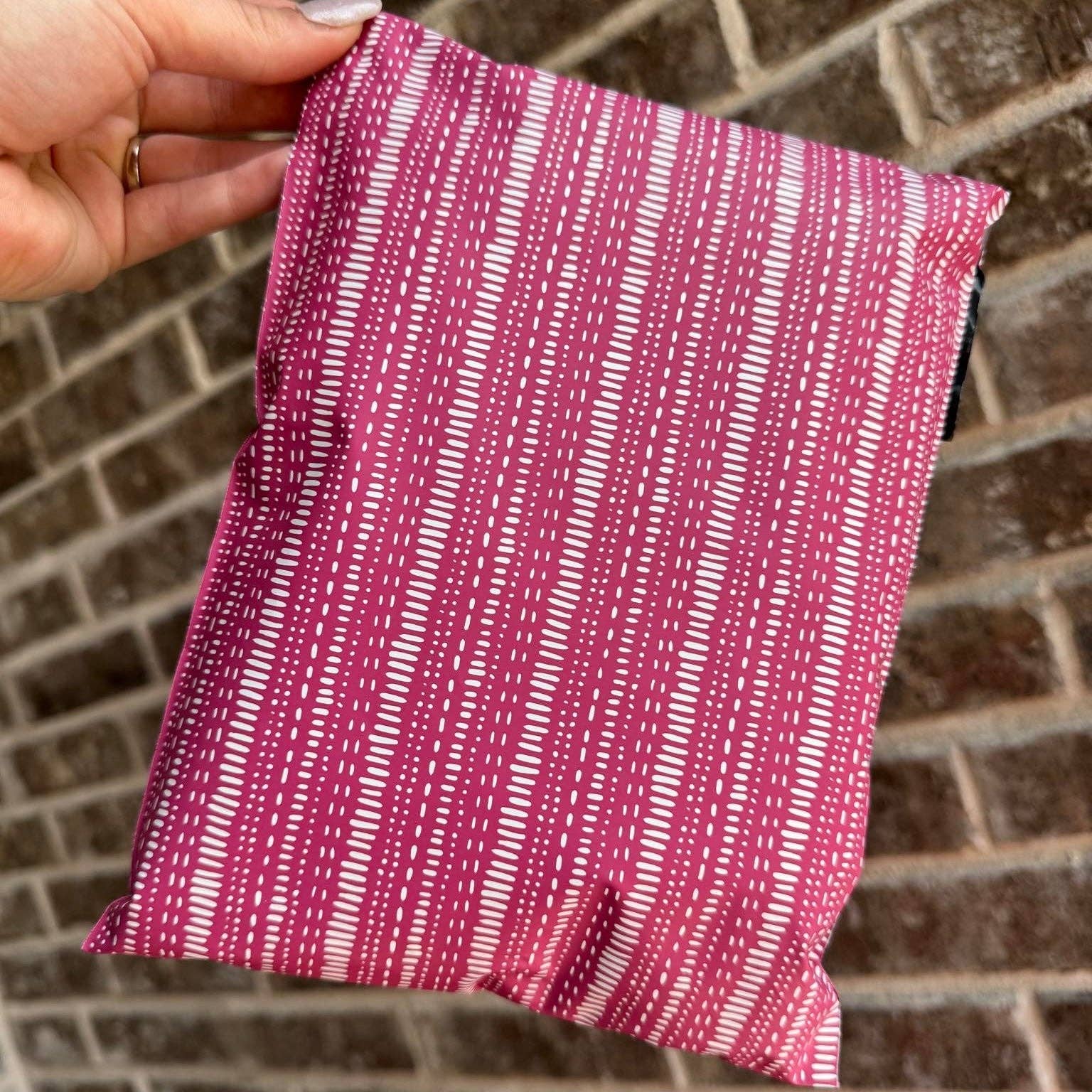 Midwest Mailers – wholesale Envelopes – 7x10 Poly Mailers Biodegradable d2w Matte Raspberry4