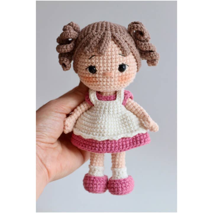 Crochet Findik Doll, Amigurumi Doll, Handmade Stuffed Toy for wholesale by Anh2 LTD