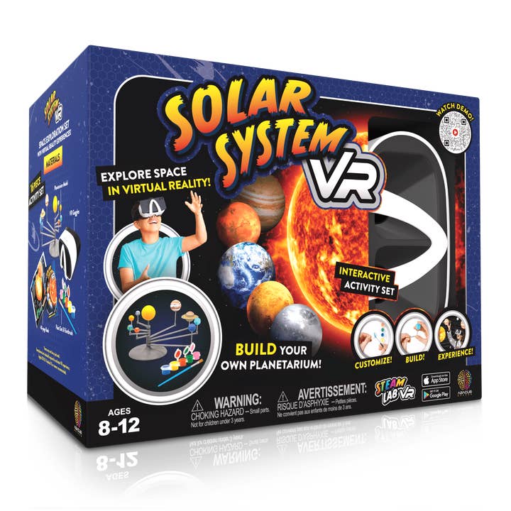 Steam Lab Virtual Reality Kids VR Toys - Solar System VR for wholesale by Abacus Brands, Inc.