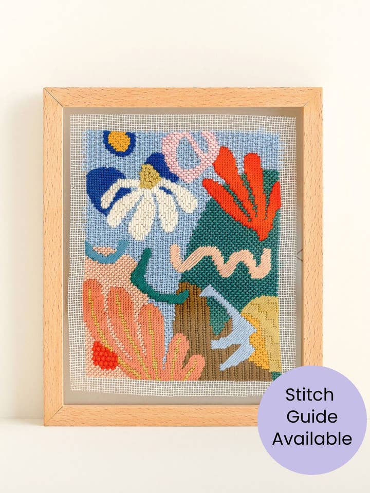 The Marsh Needlepoint Kit for wholesale by Unwind Studio
