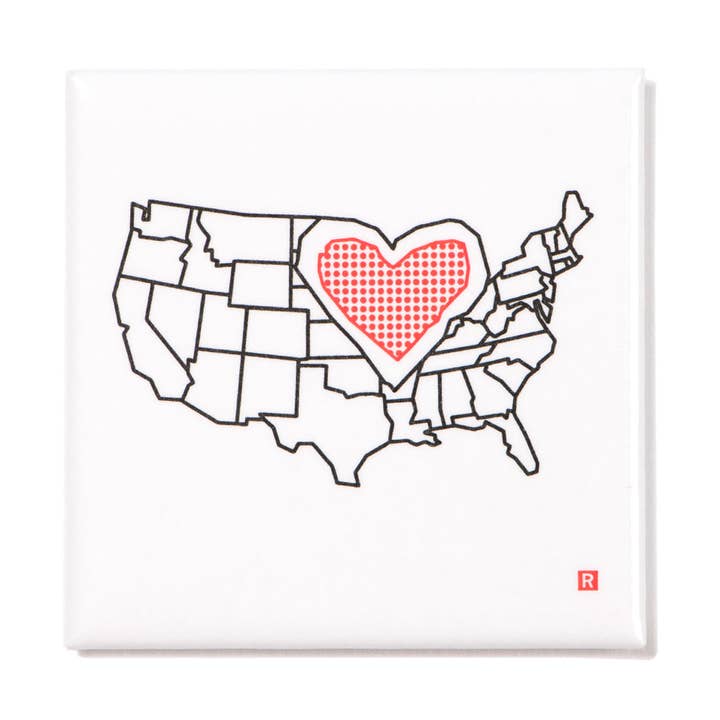 Heartland Metallmagnet för wholesale av RAYGUN