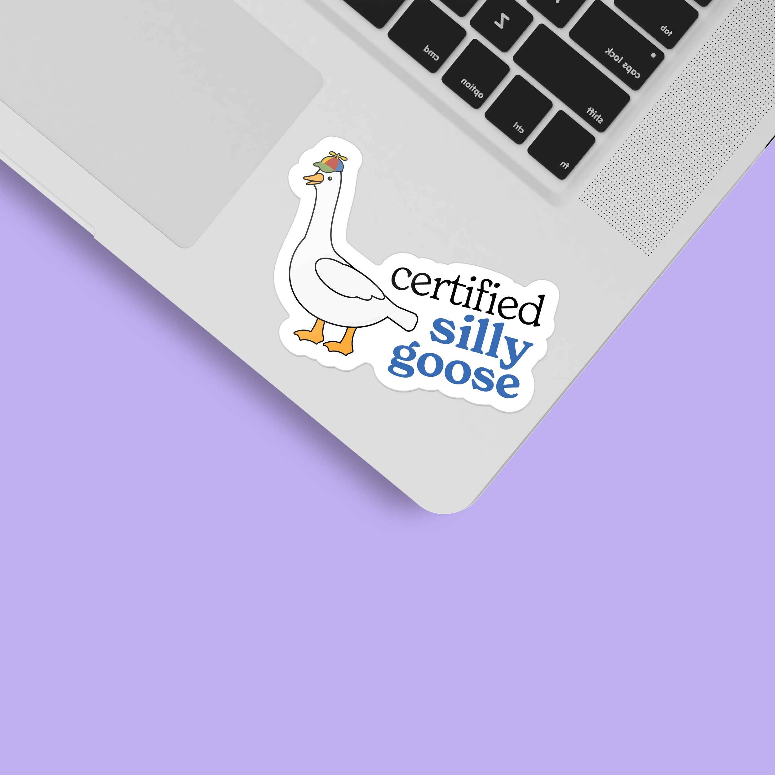 Sentinel Supply - Wholesale Sticker - Certified Silly Goose Sticker for Tumbler - Funny Meme Decal6