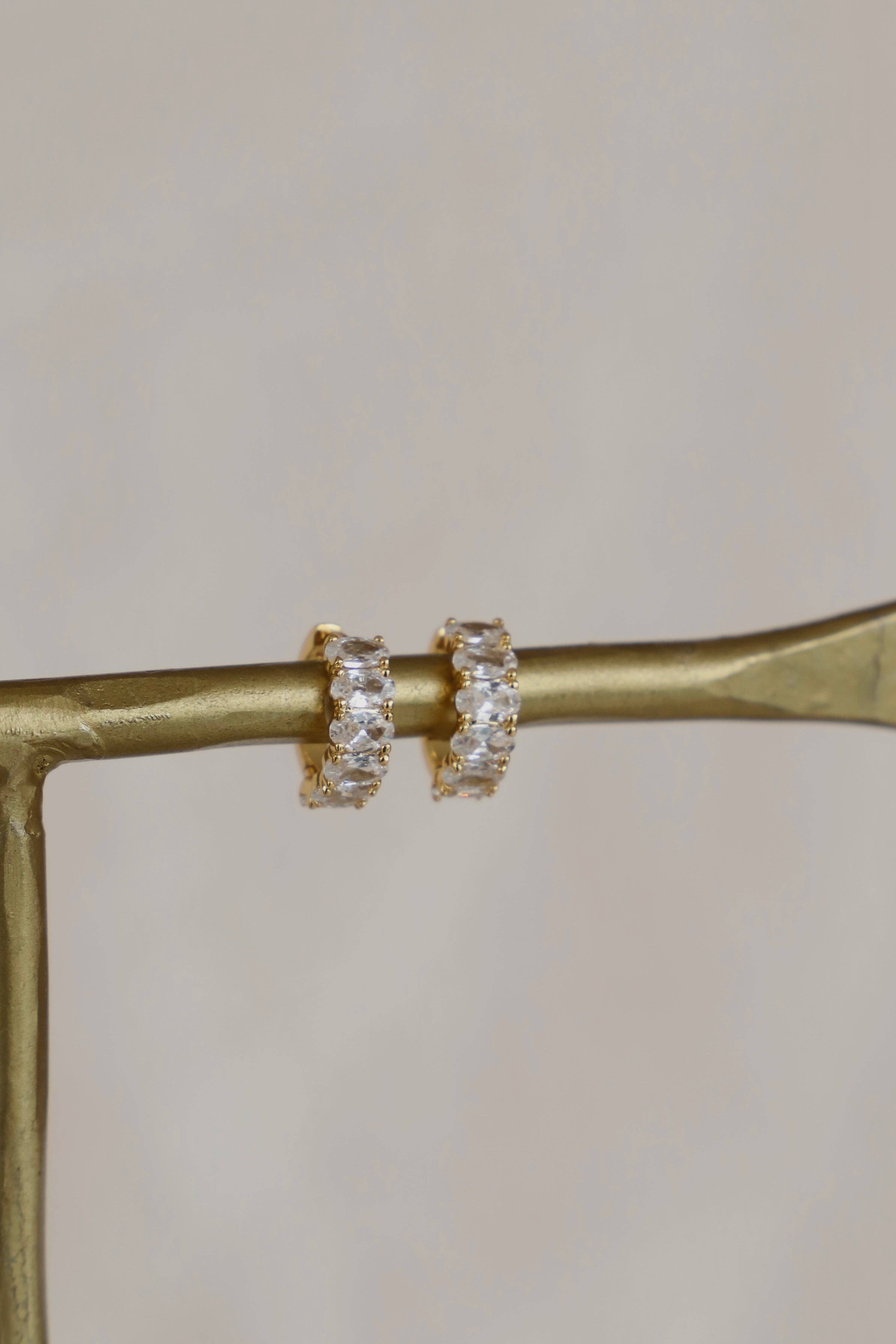 Katie Waltman Jewelry - Wholesale Huggie Earrings - CLEO HUGGIES1