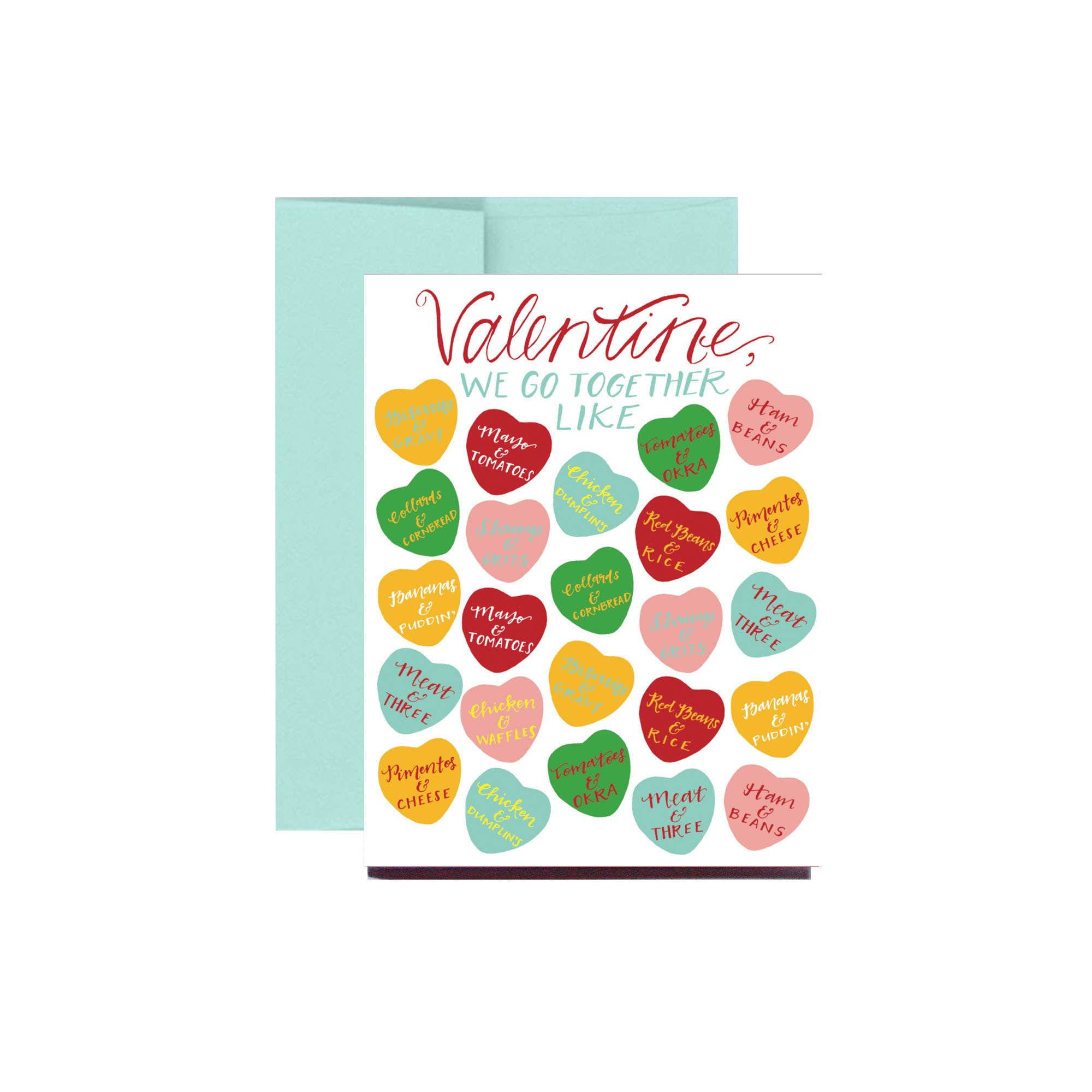 Stately Made - Vente Cartes de Saint-Valentin - Carte Valentine We Go Together Like0