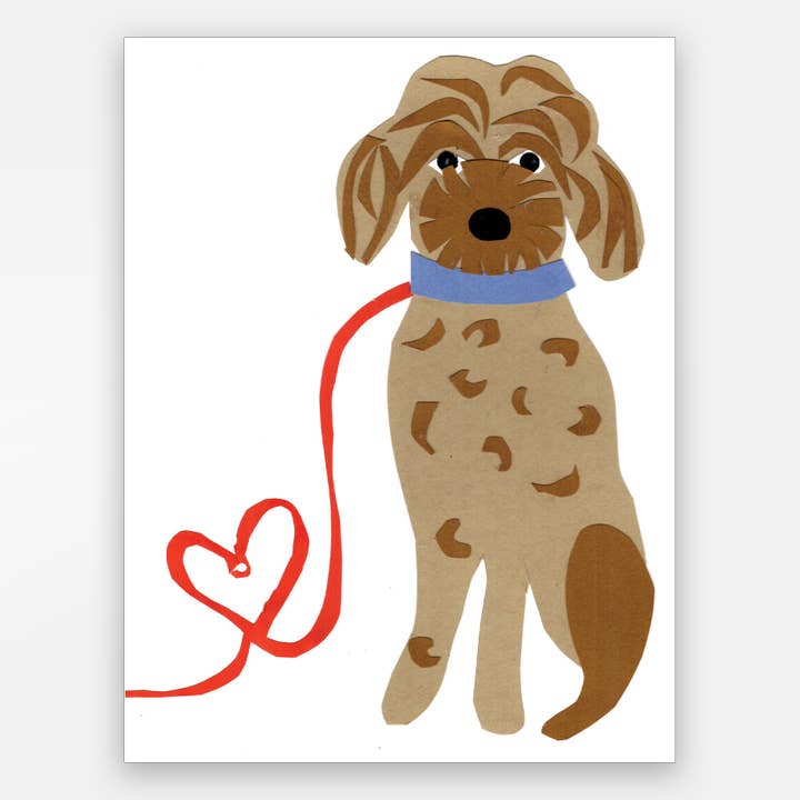 Doodle Dog Card for wholesale by Paste