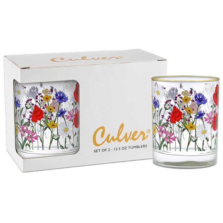 14oz Wildflower Meadow DOF - Set of 2 for wholesale by Culver