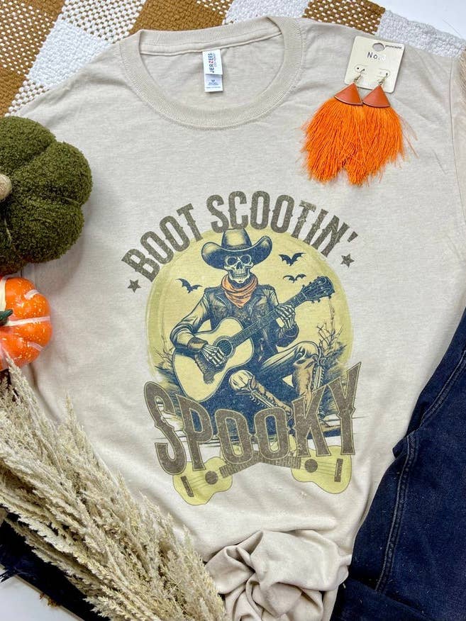 Boot Scootin' Spooky (Gildan T-Shirt) for wholesale by 1/2 Penny Wholesale