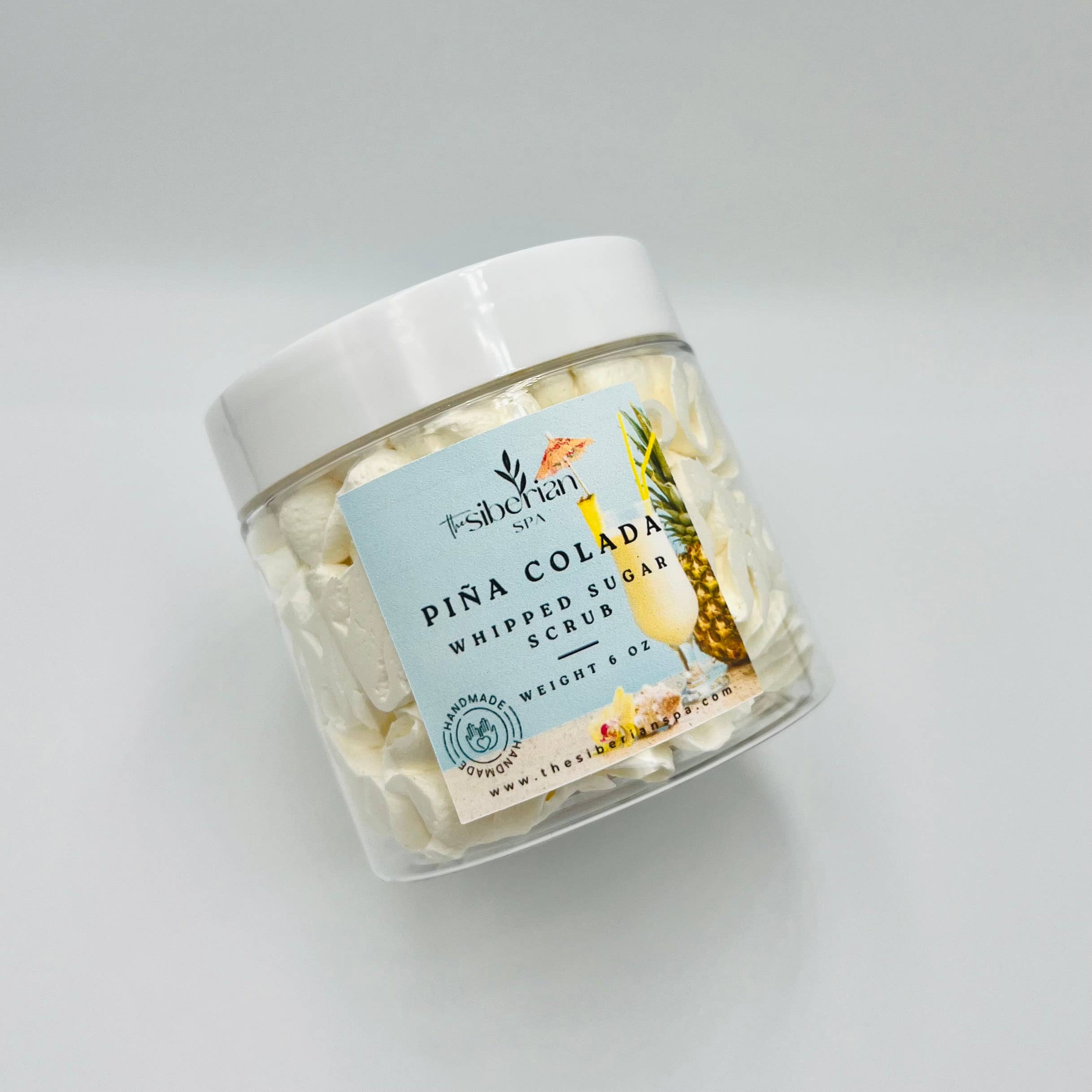 The Siberian Spa - Wholesale Body Scrub/Exfoliant - Piña Colada Whipped Sugar Scrub2
