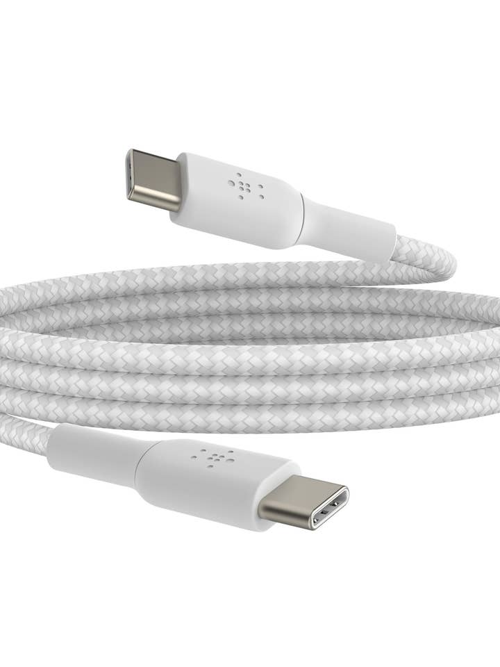 I15 Braided Cable 6FT Fast Charge Type-C To Type-C MW814 for wholesale by Mighty Wireless