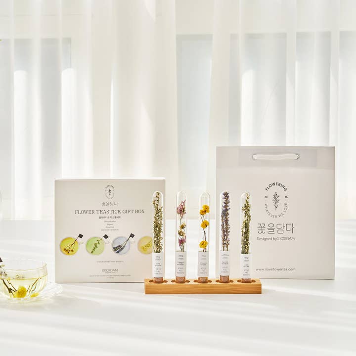 KKOKDAM - Wholesale Loose Tea - Flower Tea Stick Combination Gift Set