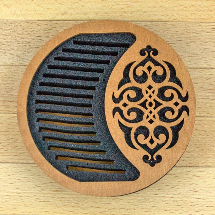 Embroidery craft - Wholesale Craft Supplies - PB-018-img-4 Foam stand for wooden, acrylic and other bobbins (spools) thickness 3mm1