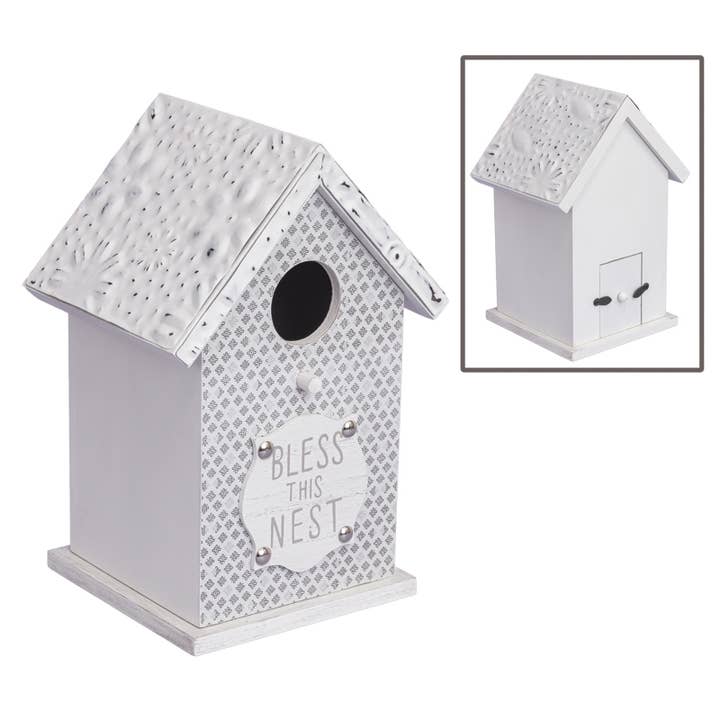 Spring Bless This Nest Birdhouse for wholesale by Hanna's Handiworks
