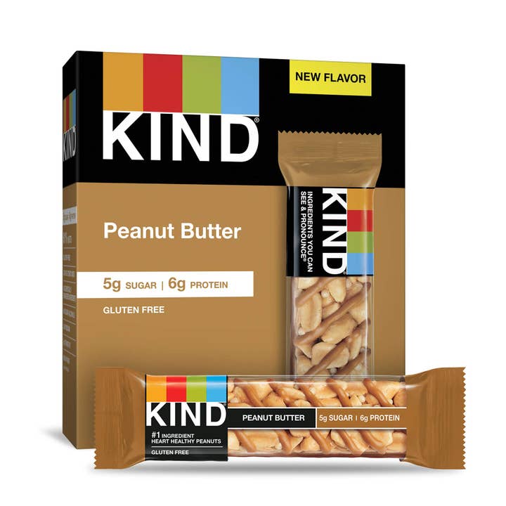 KIND Bars Peanut Butter, 1.4 oz, 12 Count for wholesale by KIND